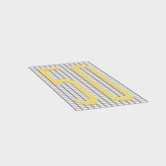 Grid Line 3D Model for Creative Projects