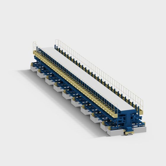Industrial Bridge 3D model