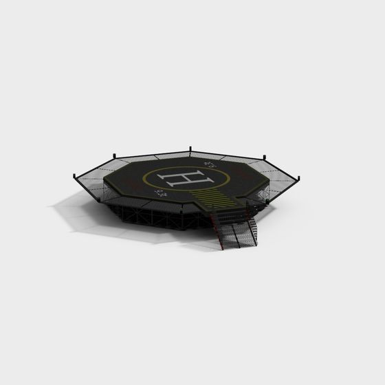 Intense Trampoline 3D model