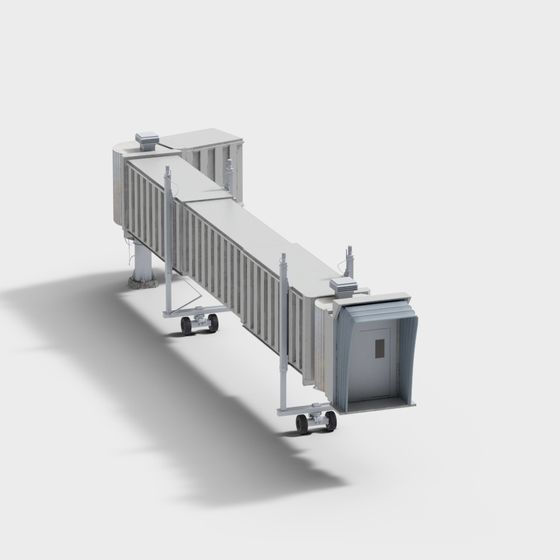 Airport Boarding Bridge 3D model
