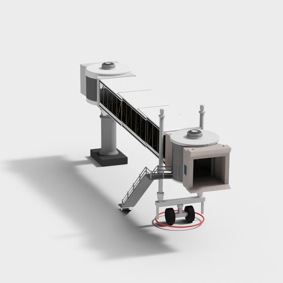 Industrial Lift Platform 3D model for Creative Projects