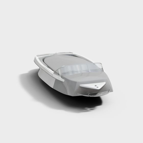 Futuristic Speedboat 3D model