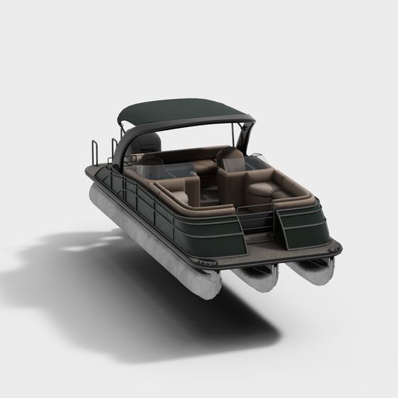 Luxury Yacht 3D model 'Aquatic Opulence'