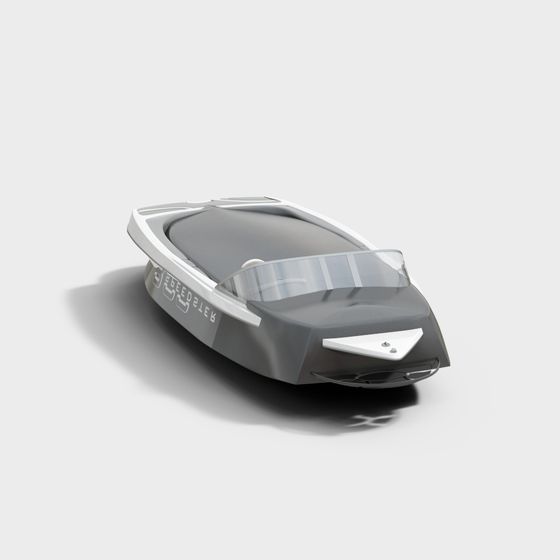 Futuristic Speedster 3D Model for Designers
