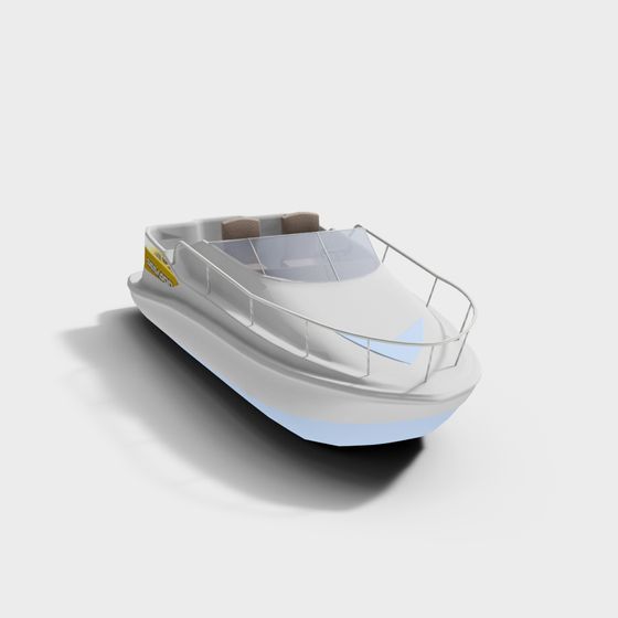 Urban Paddle Boat 3D model