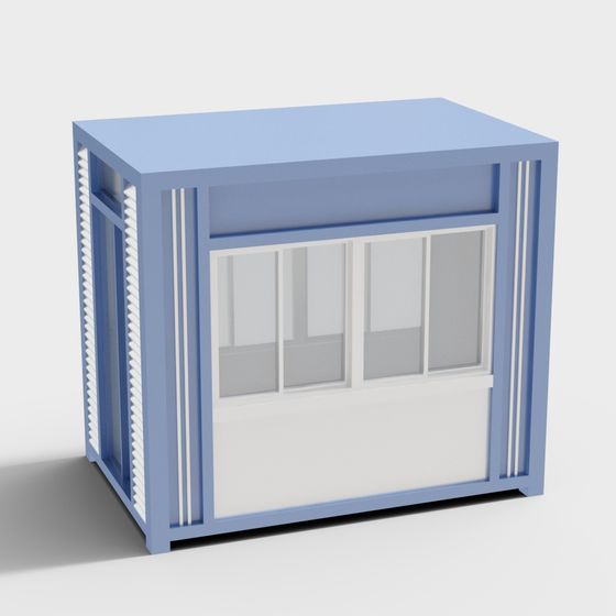 Elegant Urban Cottage 3D model for Creative Projects