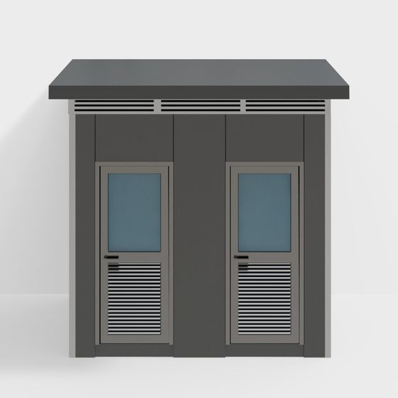Urban Elevator Station 3D model
