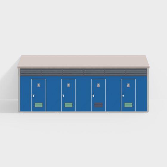 Urban Storage Unit 3D model