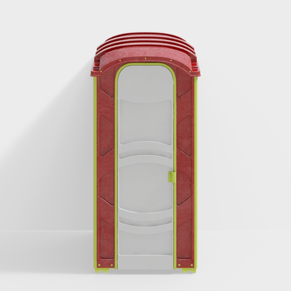 Outdoor portable public toilet