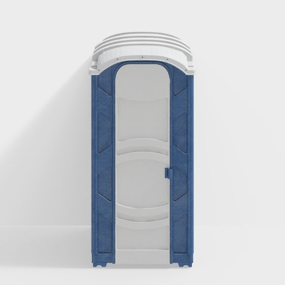 Unique Portable Toilet 3D model