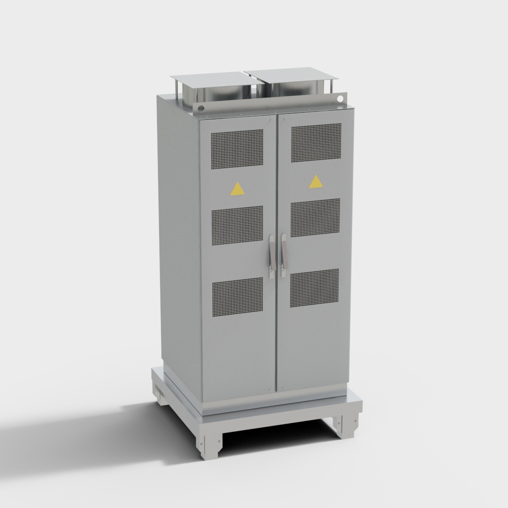 Floor-standing distribution cabinet