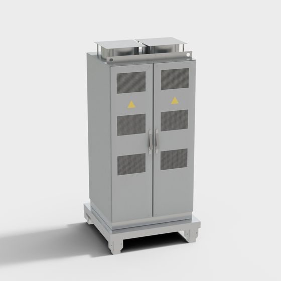 Floor-standing distribution cabinet