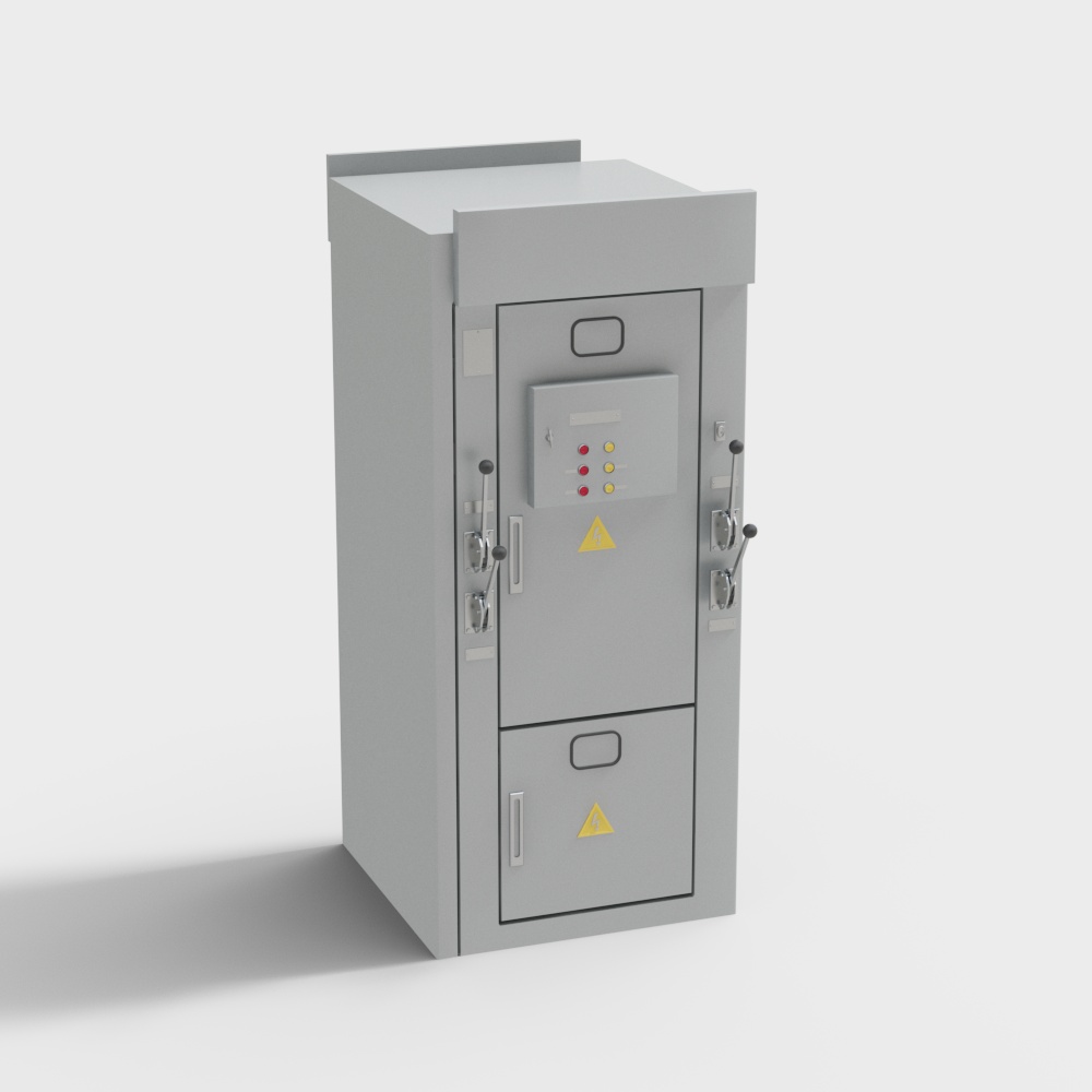 Floor-standing distribution cabinet