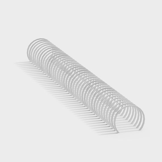 Spiral Beam 3D model - Futuristic Design