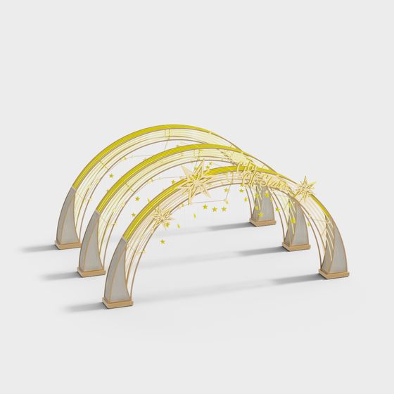 Starlit Arch 3D model