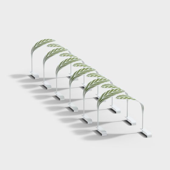 Arc Green 3D Model for Futuristic Design