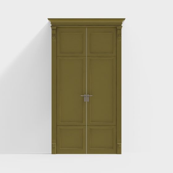 Vintage Door 3D model