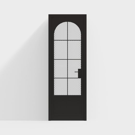 フレンチガラスシングルドア