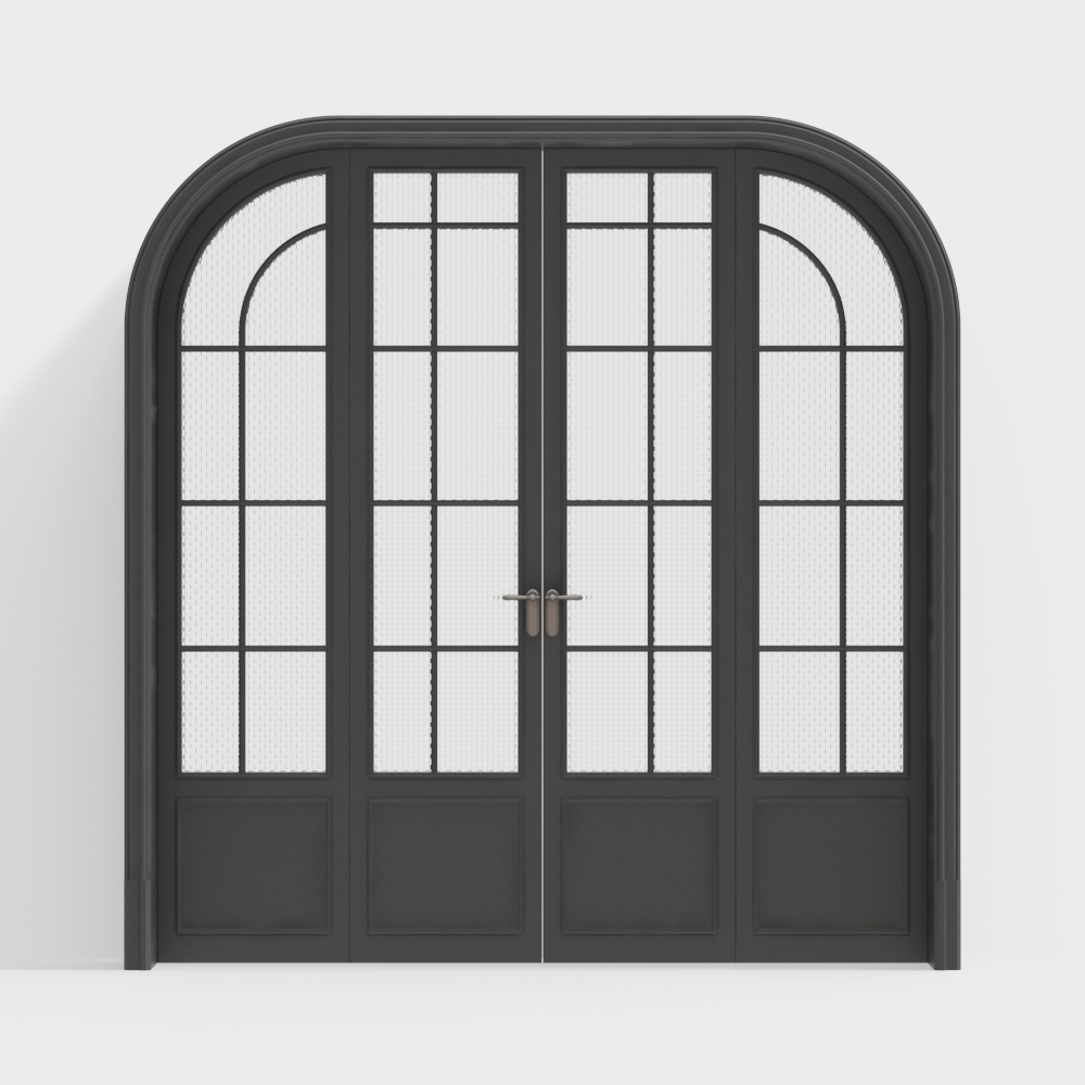 Cổng vòm kính bốn phần Pháp