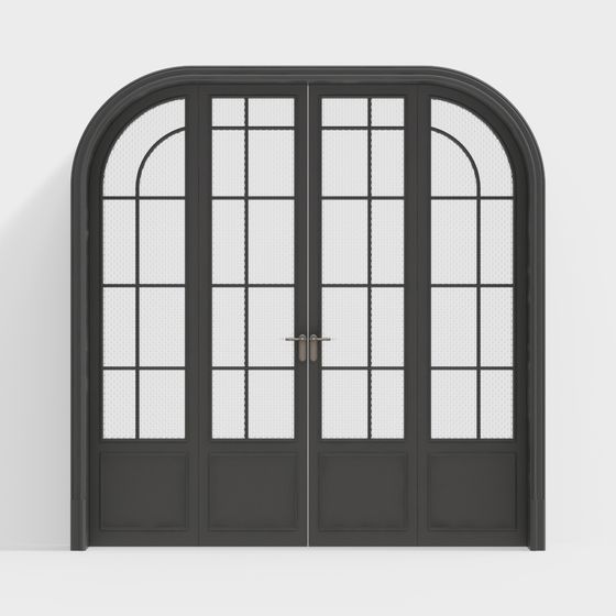 Cổng vòm kính bốn phần Pháp