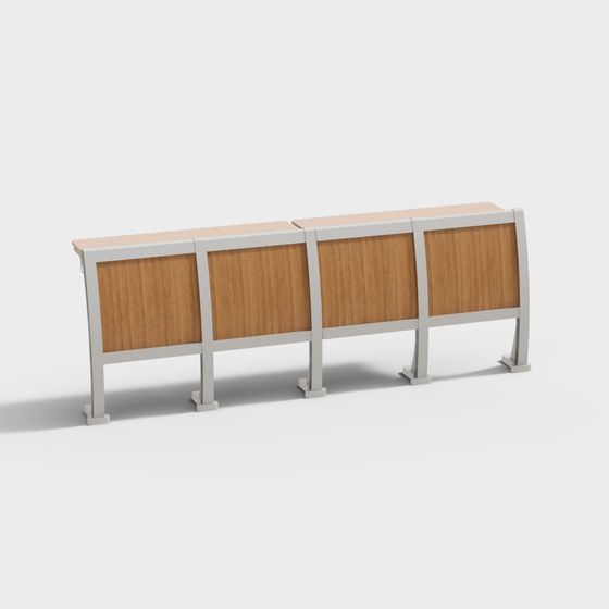 Urban Divider Screen 3D model for Modern Interiors