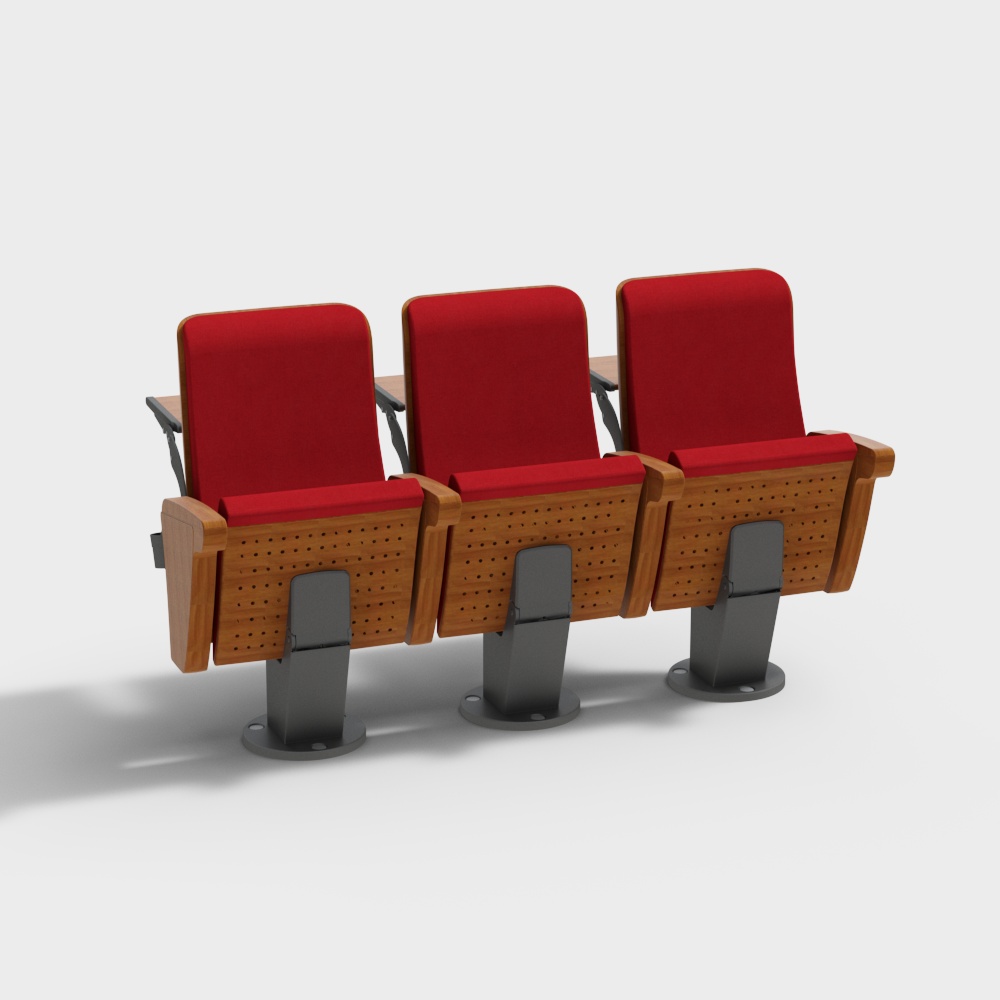 Row tables and chairs