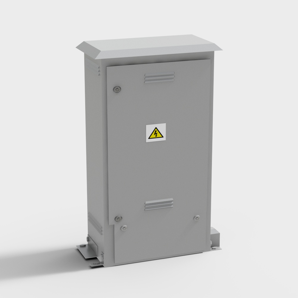 Floor-standing distribution box