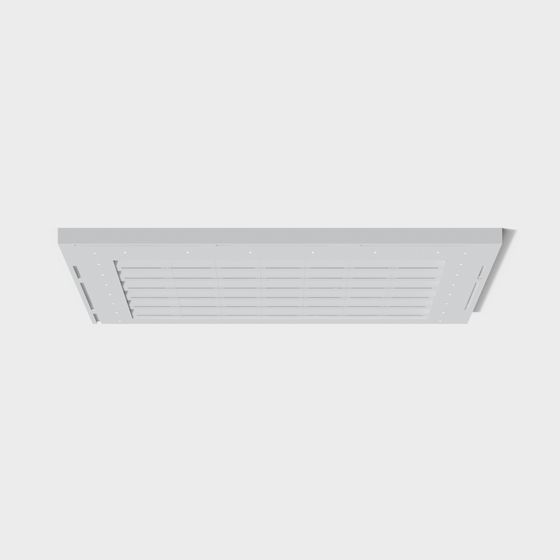 Sleek Minimalist Ceiling Vent 3D model