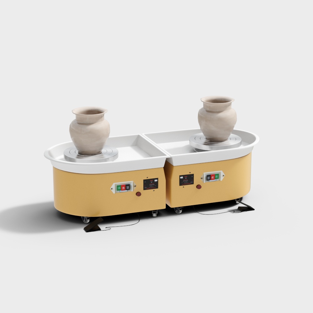 Table de fabrication de poterie de studio de céramique