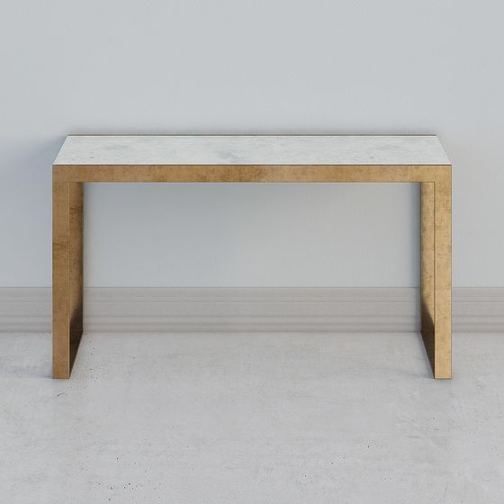 Urban Style Console Table 3D model