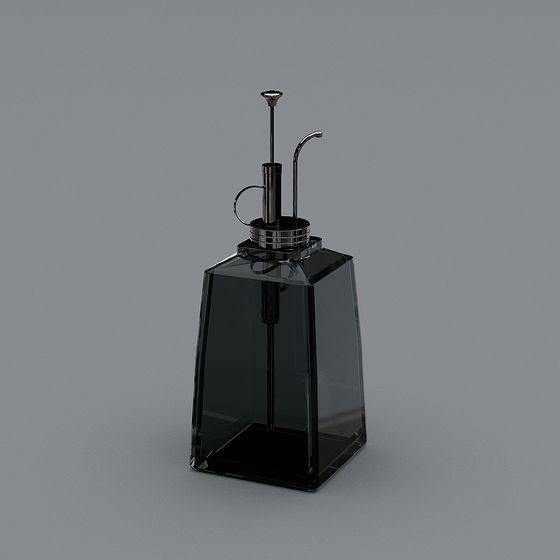 Low Poly Glass Sprayer 3D model