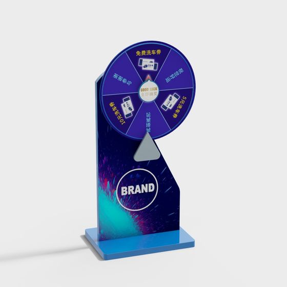 Spin Wheel of Fortune 3D model