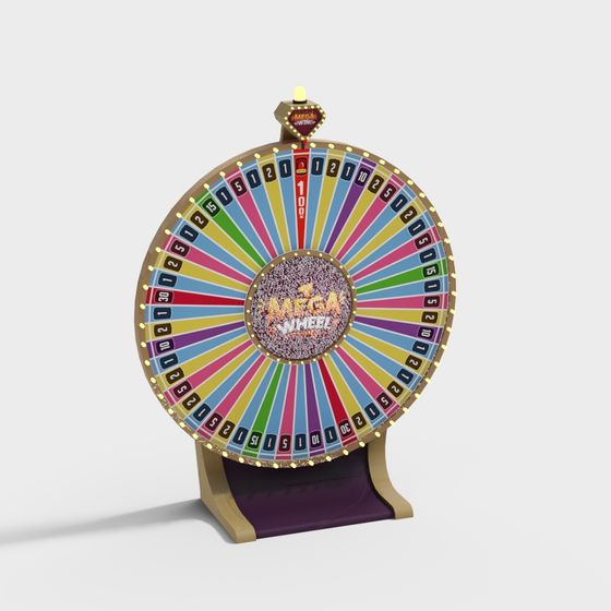 Mega Wheel 3D model for Dynamic Designs