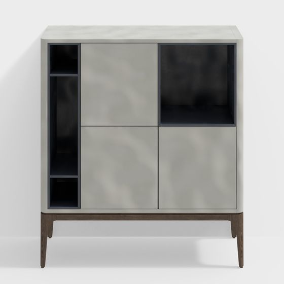 Urban Elegance Cabinet 3D model
