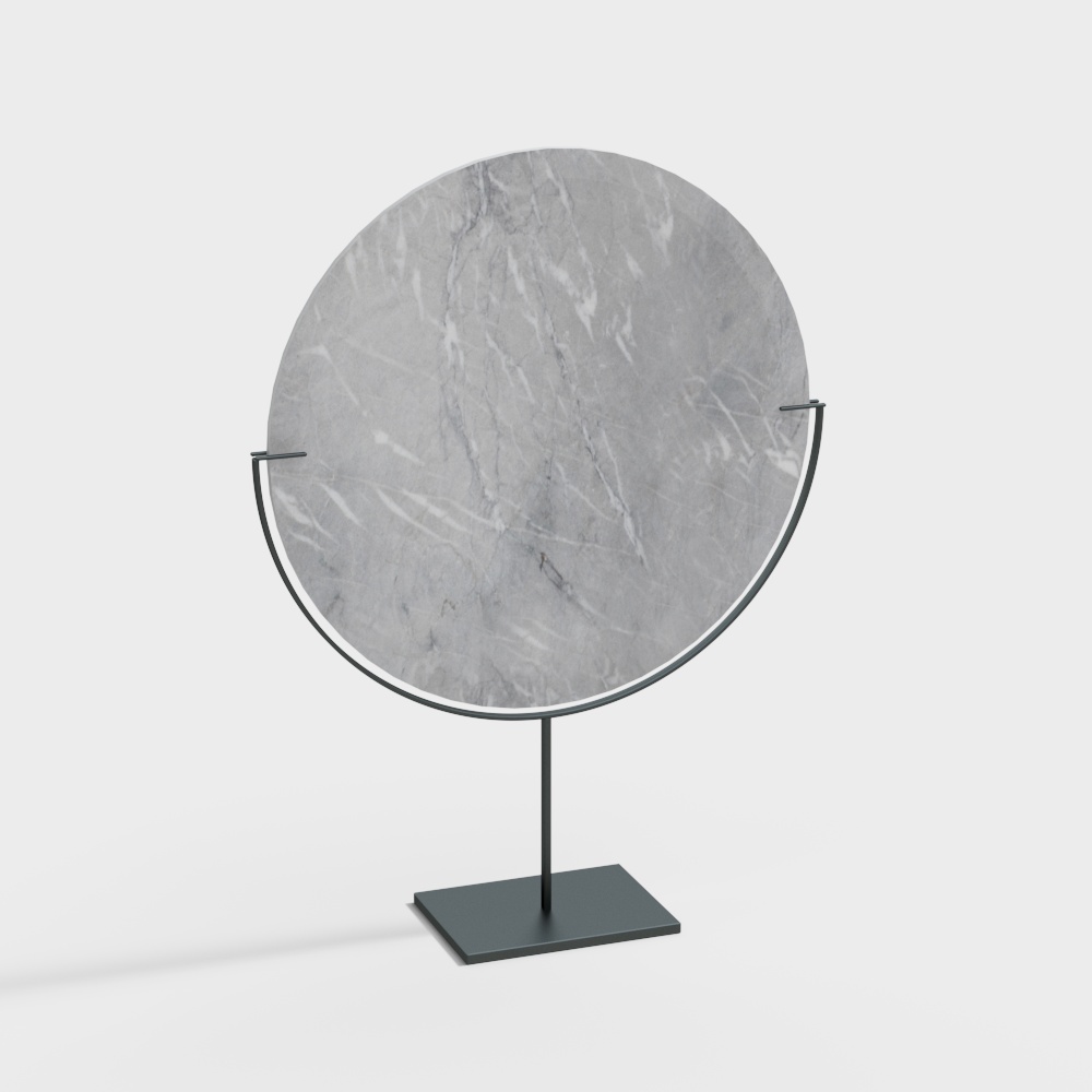 table decoration marble metal modern