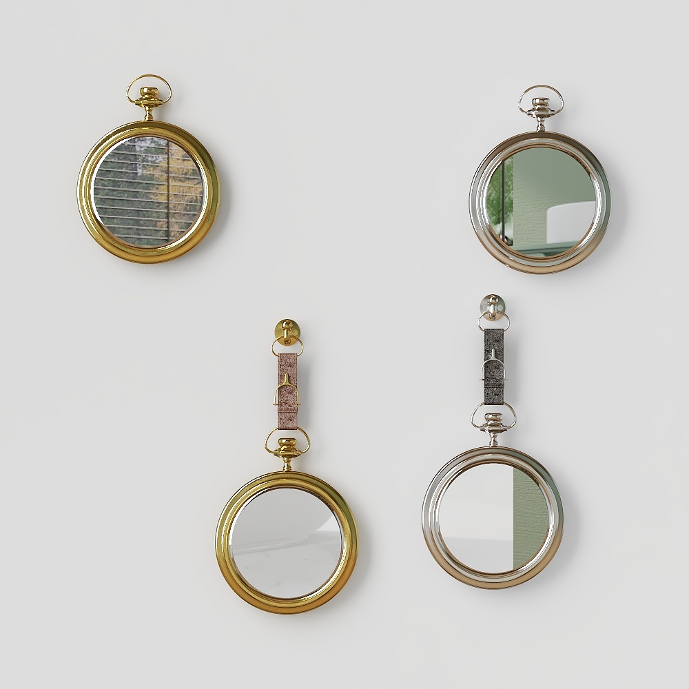 round mirror for wall