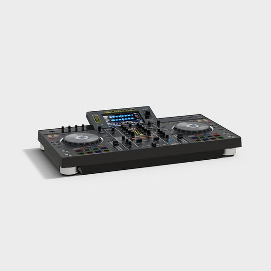 High-Detail DJ Controller 3D model for Creative Projects