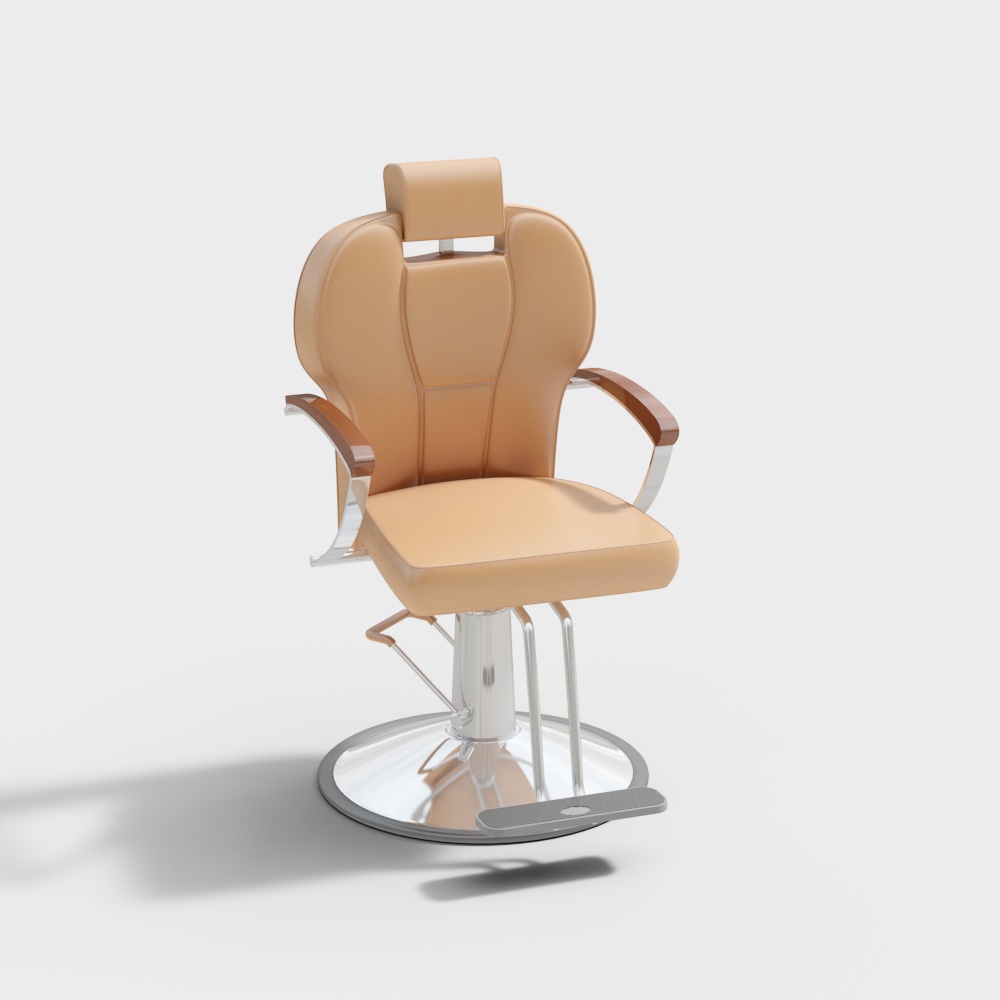 美容室の鏡の椅子