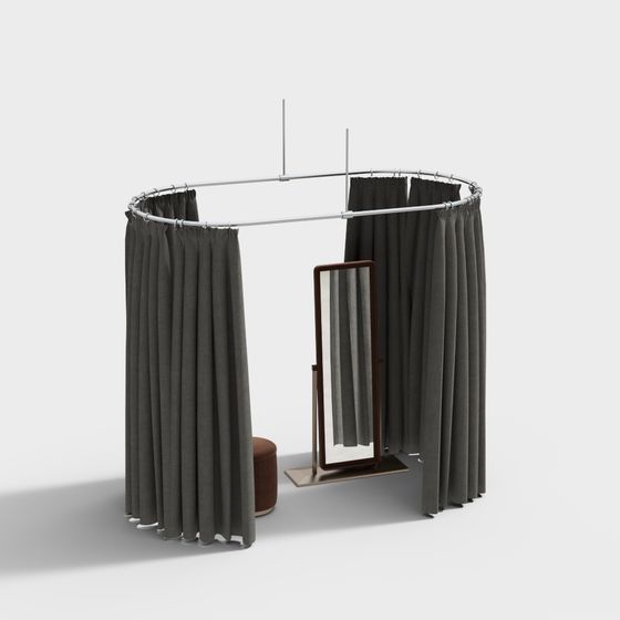 Arc Curtain Arch 3D model