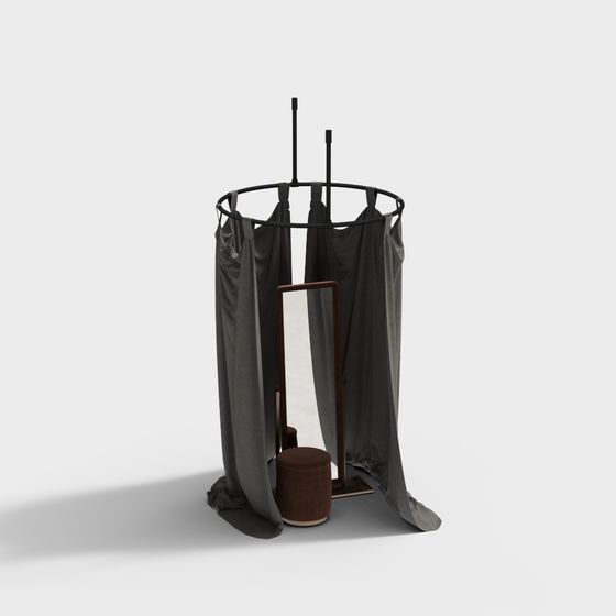 Fashion Rack Stand 3D model