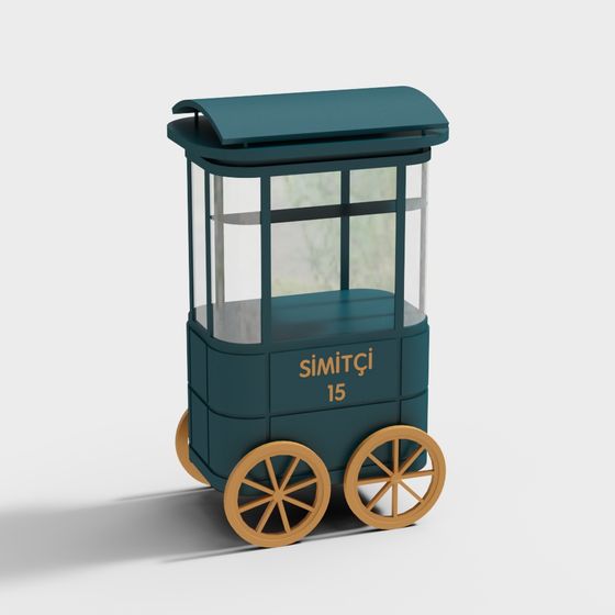 Low Poly Vintage Van 3D model for Creative Design