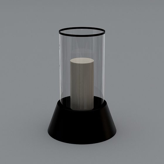 Minimalist Black Cone Model 3D model