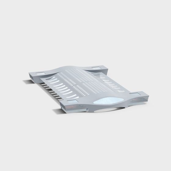 Streamlined Urban Center 3D model