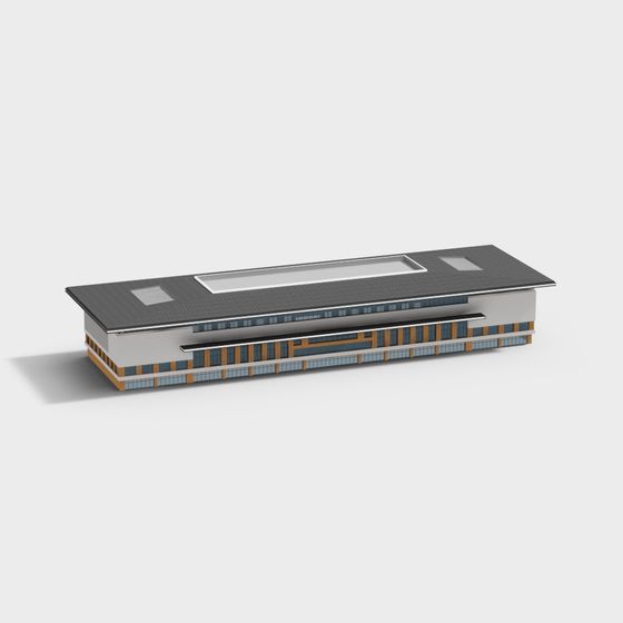 Modern Urban Skyline Building 3D model