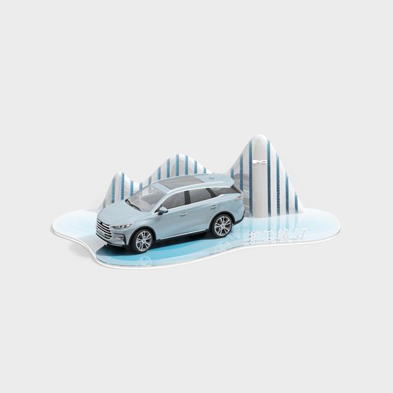 Low Polygon Style Car 3D model