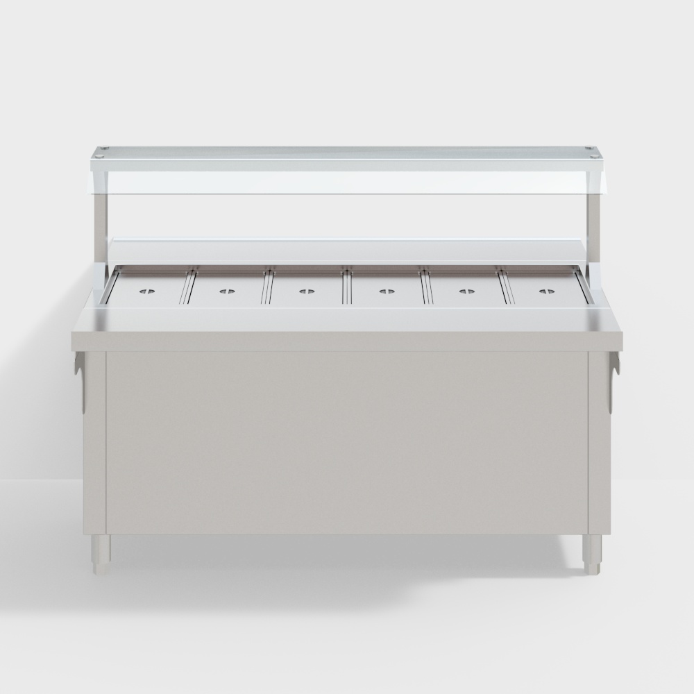 Table de maintien au chaud pour fast-food