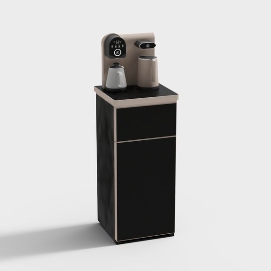 Smart Drinking Fountain 3D model for Modern Spaces