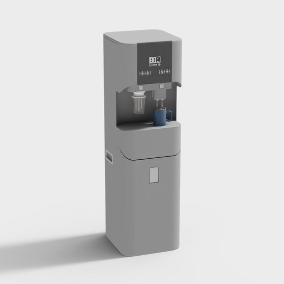 Low-Poly Water Dispenser 3D model