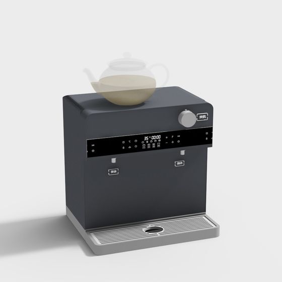 Stylish Smart Water Kettle 3D model