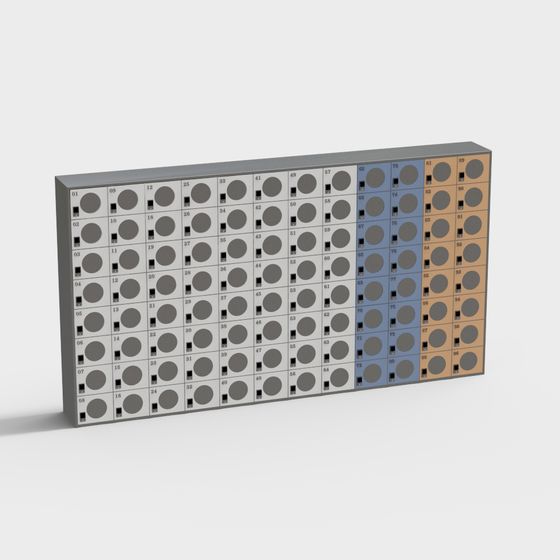Periodic Table Box 3D model